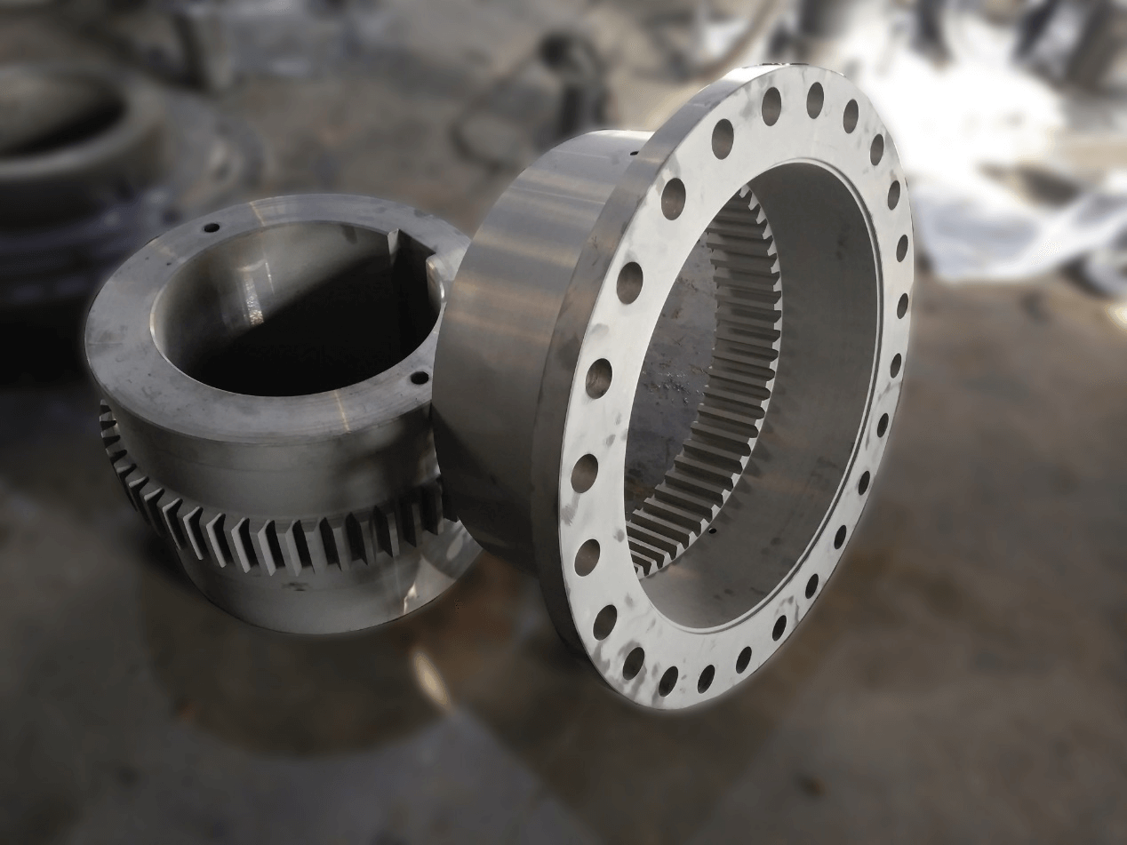 Nitriding treatment for shaft couplings